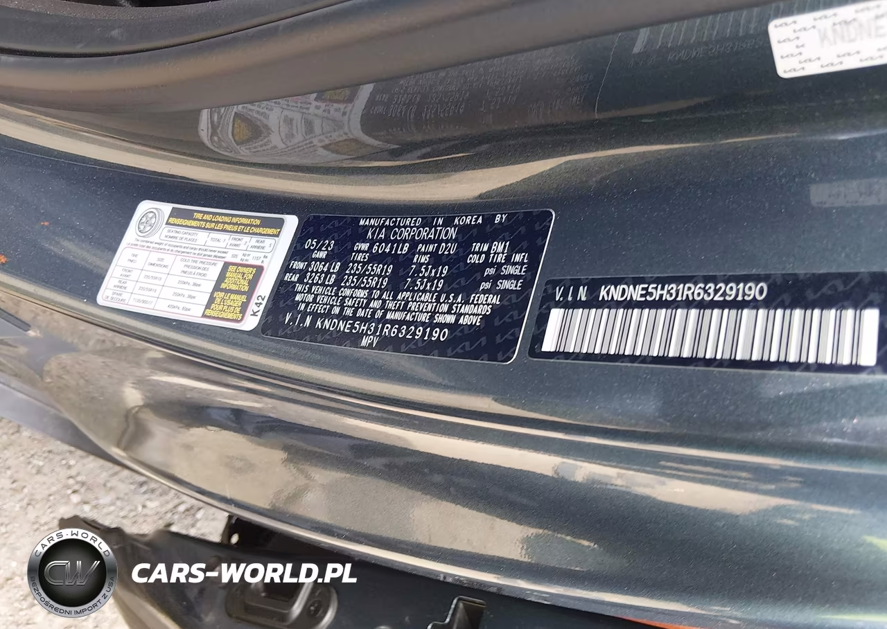2024 Kia Carnival Mpv Sx Prestige VIN:KNDNE5H31R6329190 - 9