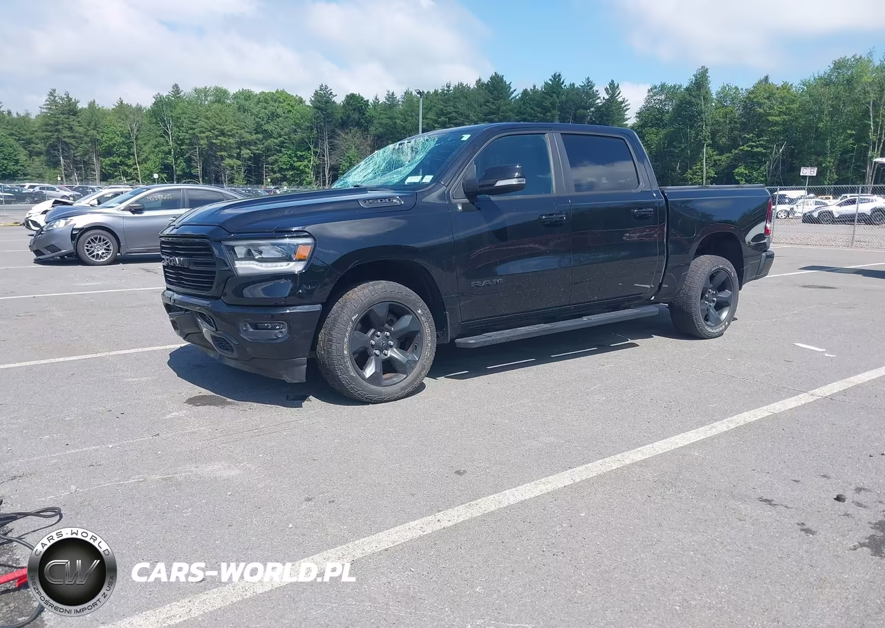 2019 Ram 1500 Big Horn-Lone Star 4X4 5'7 Box VIN:1C6RRFFG2KN797384 - 2