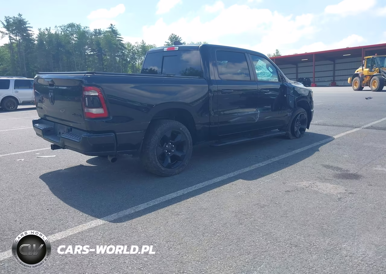 2019 Ram 1500 Big Horn-Lone Star 4X4 5'7 Box VIN:1C6RRFFG2KN797384 - 4