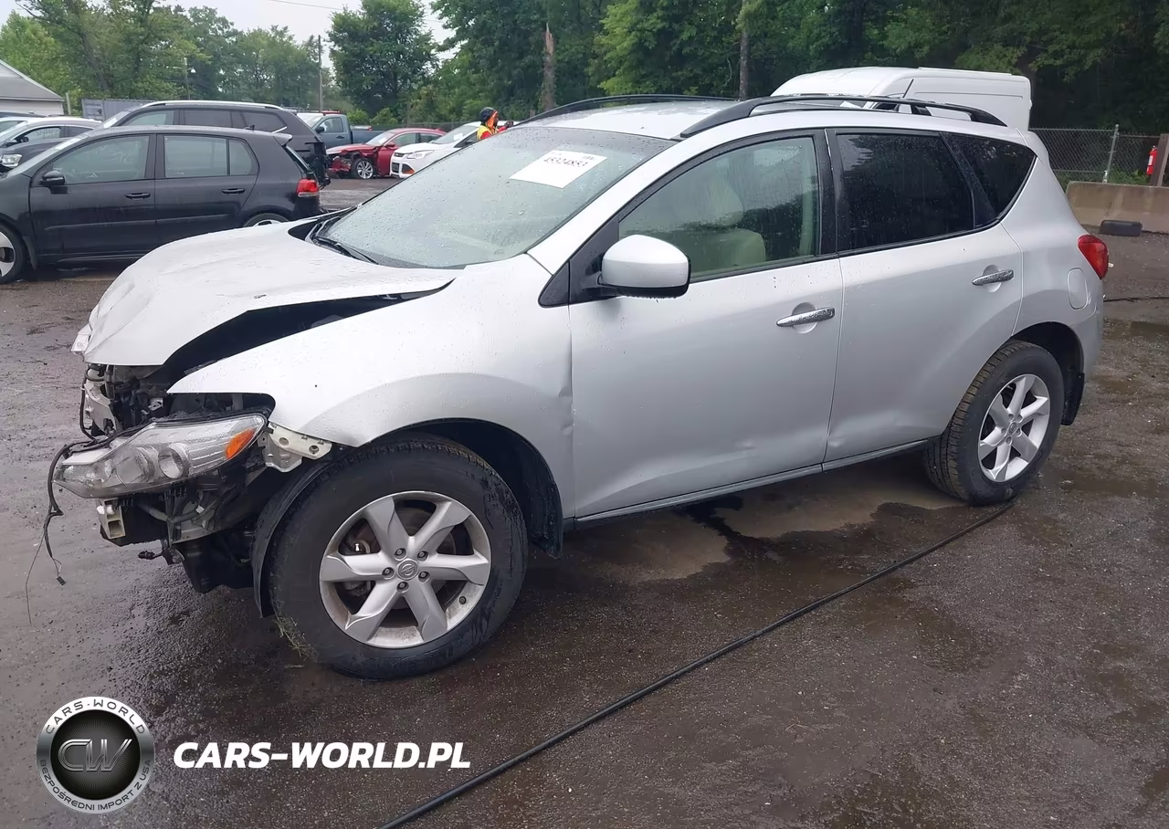 2009 Nissan Murano S VIN:JN8AZ18W99W200575 - 2