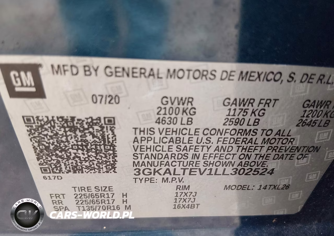 2020 GMC Terrain Awd Sle VIN:3GKALTEV1LL302524 - 9