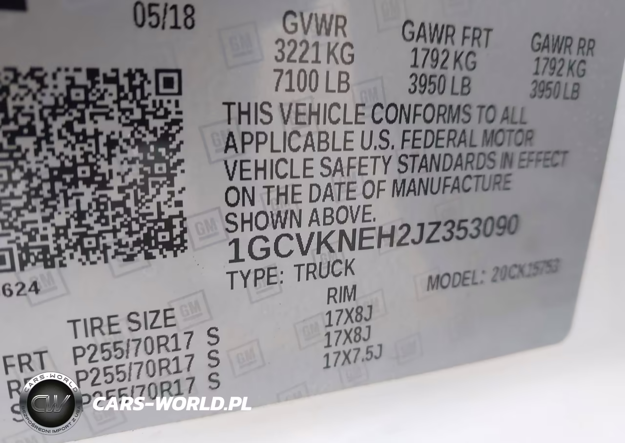 2018 Chevrolet Silverado 1500 Work Truck VIN:1GCVKNEH2JZ353090 - 9