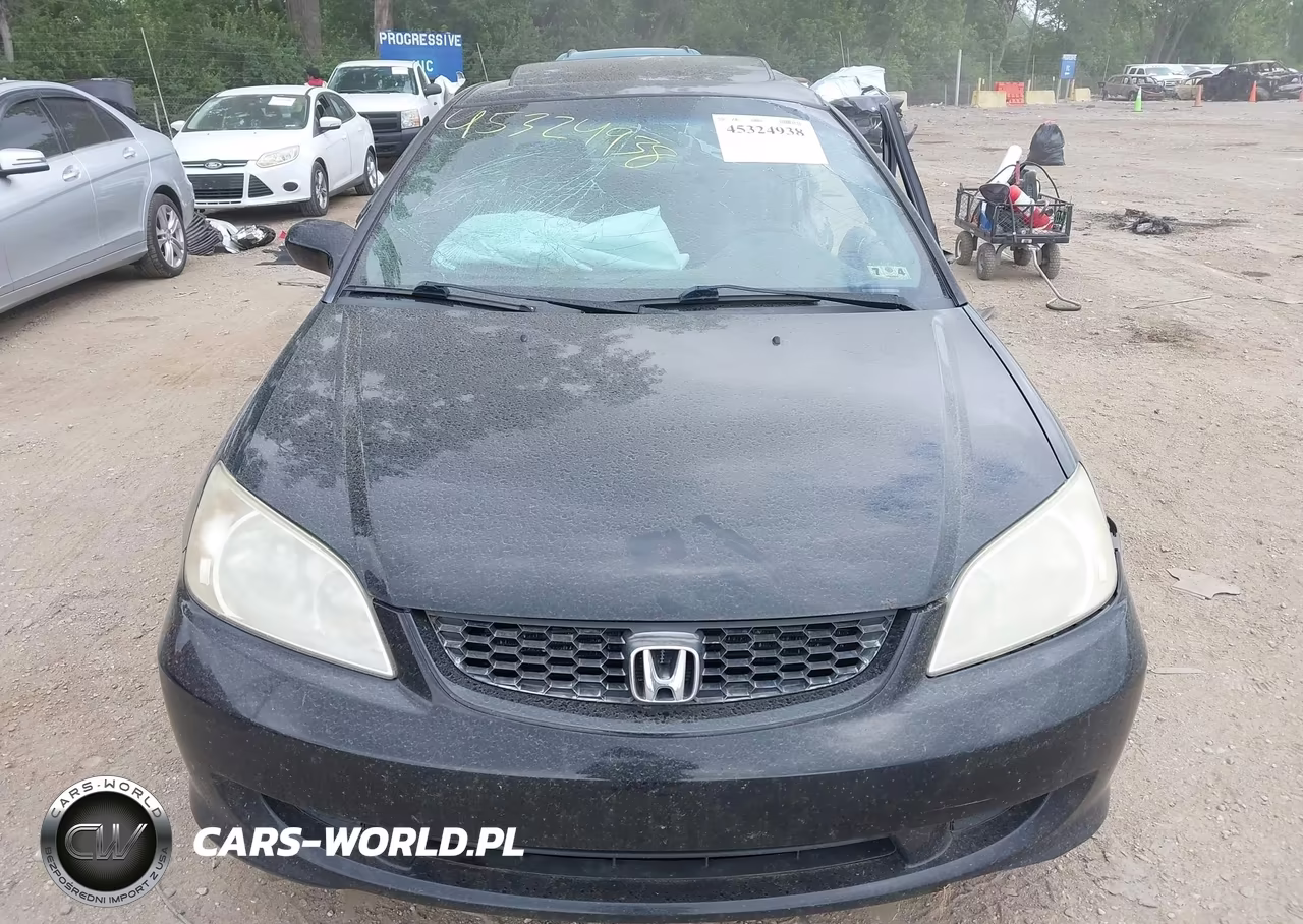 2004 Honda Civic Ex VIN:1HGEM21084L072283 - 13