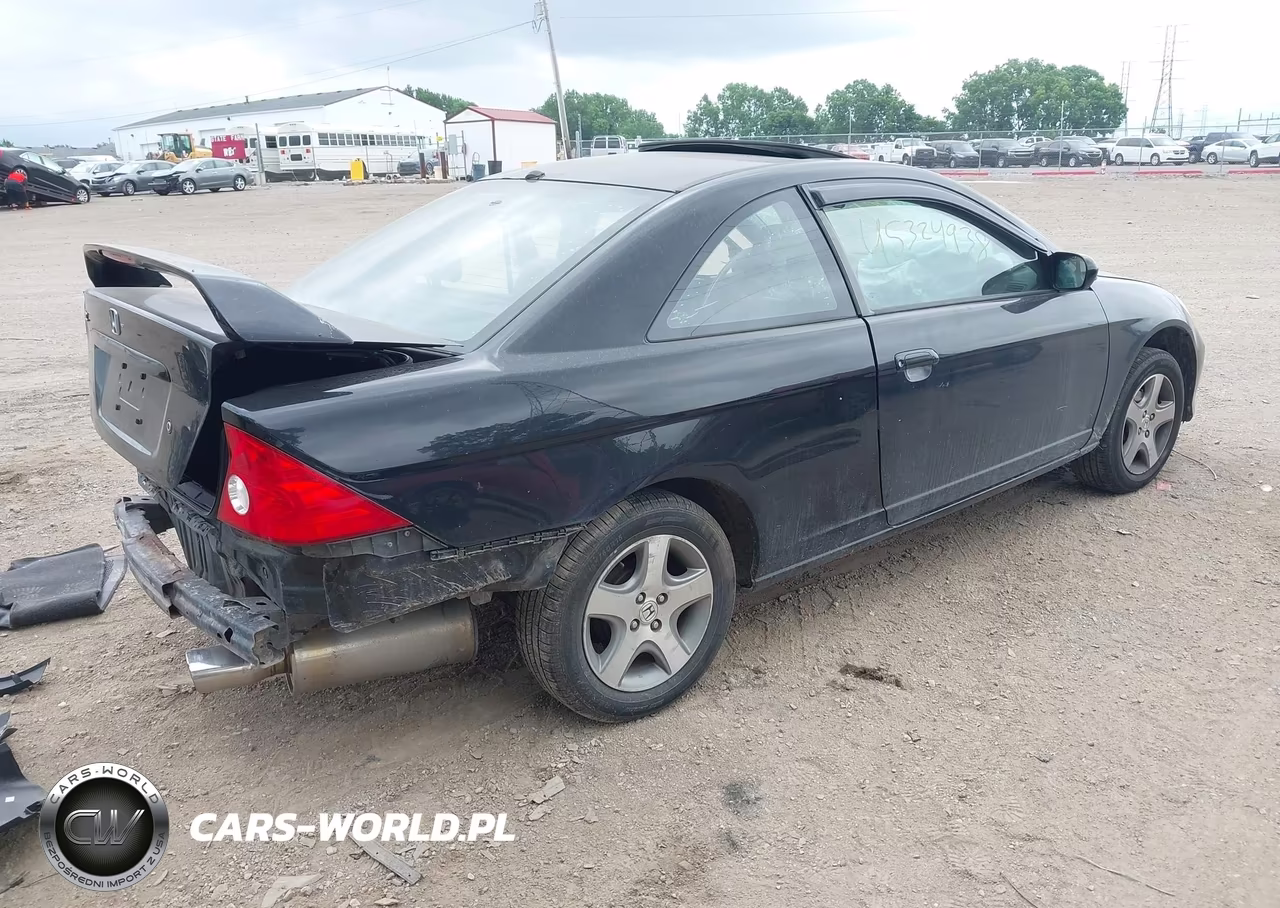 2004 Honda Civic Ex VIN:1HGEM21084L072283 - 4