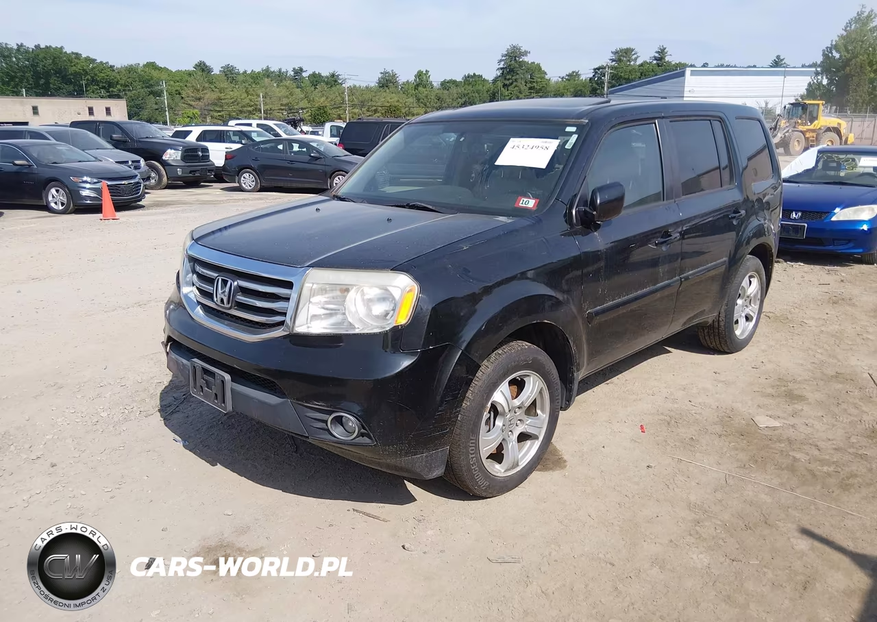2013 Honda Pilot Ex-L VIN:5FNYF4H5XDB071223 - 2