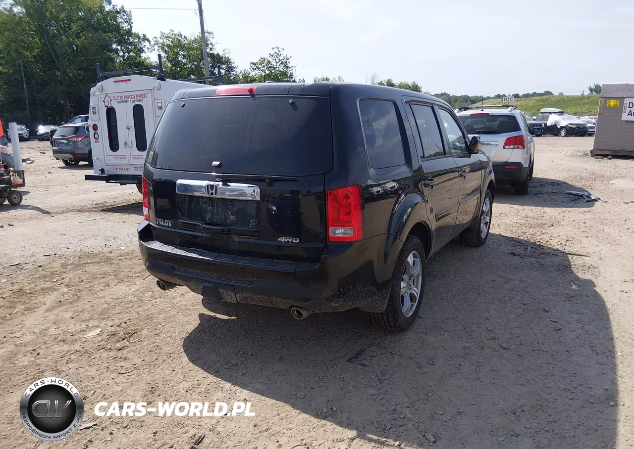 2013 Honda Pilot Ex-L VIN:5FNYF4H5XDB071223 - 4