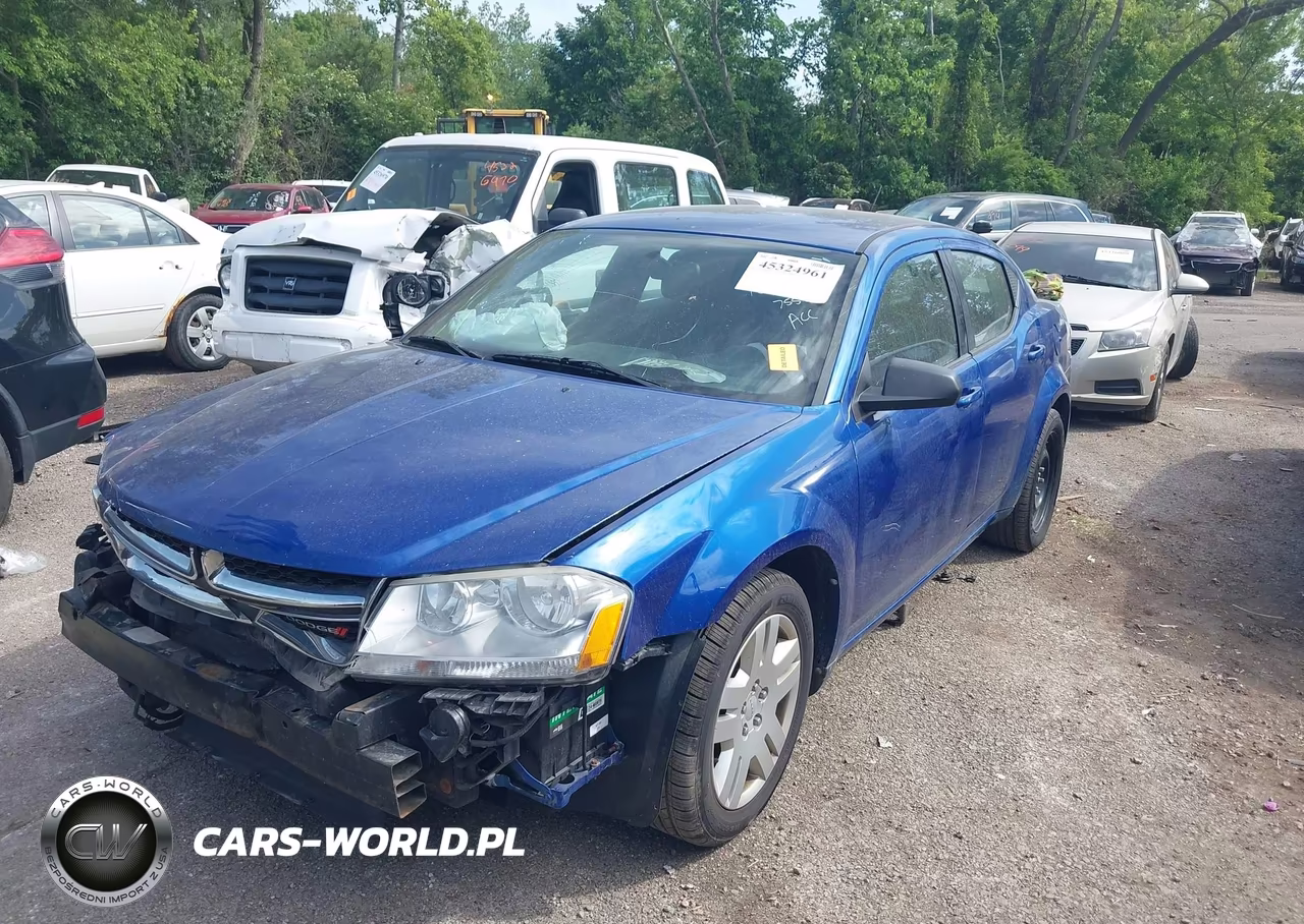 2013 Dodge Avenger Se VIN:1C3CDZAB5DN755776 - 2