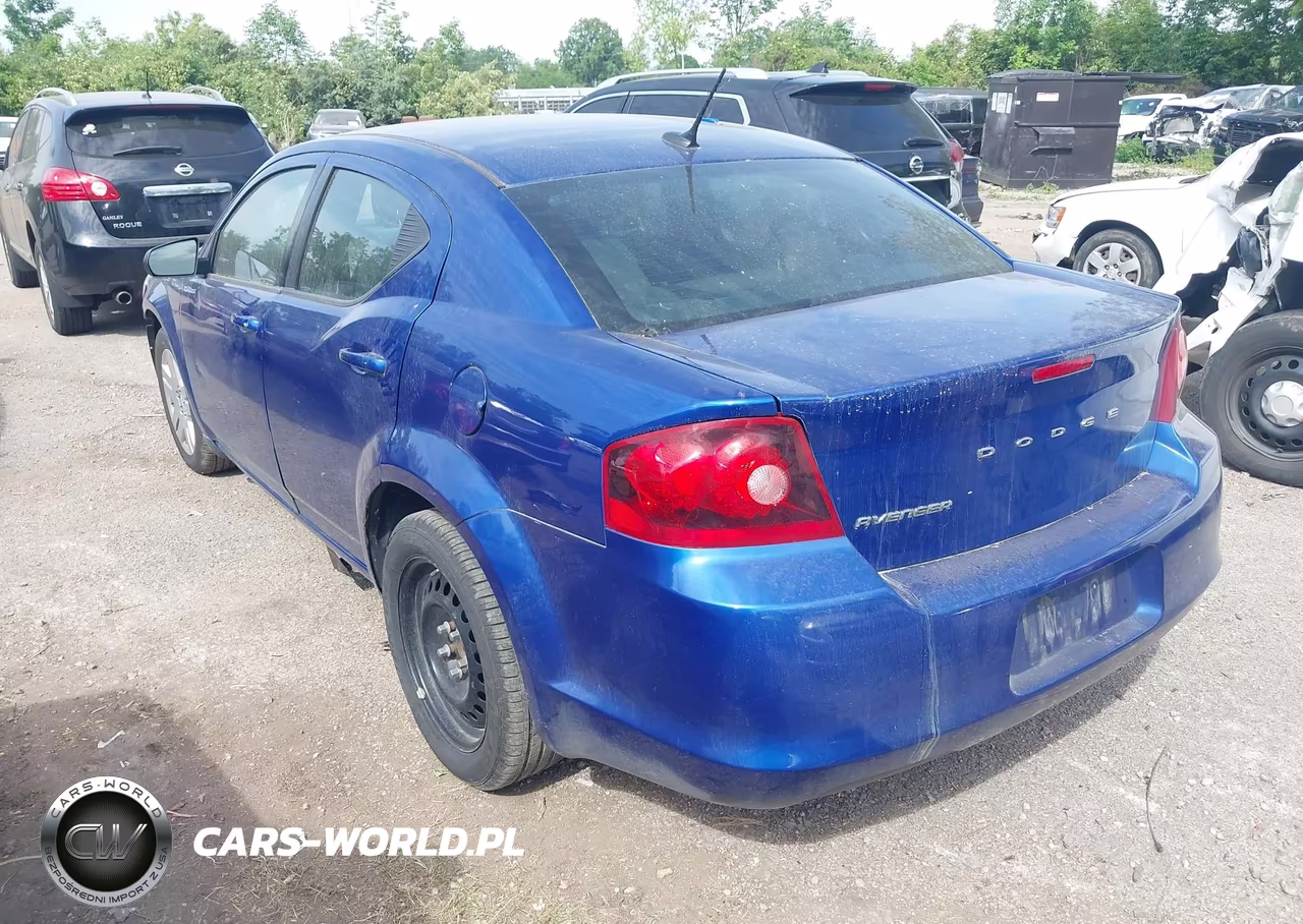 2013 Dodge Avenger Se VIN:1C3CDZAB5DN755776 - 3