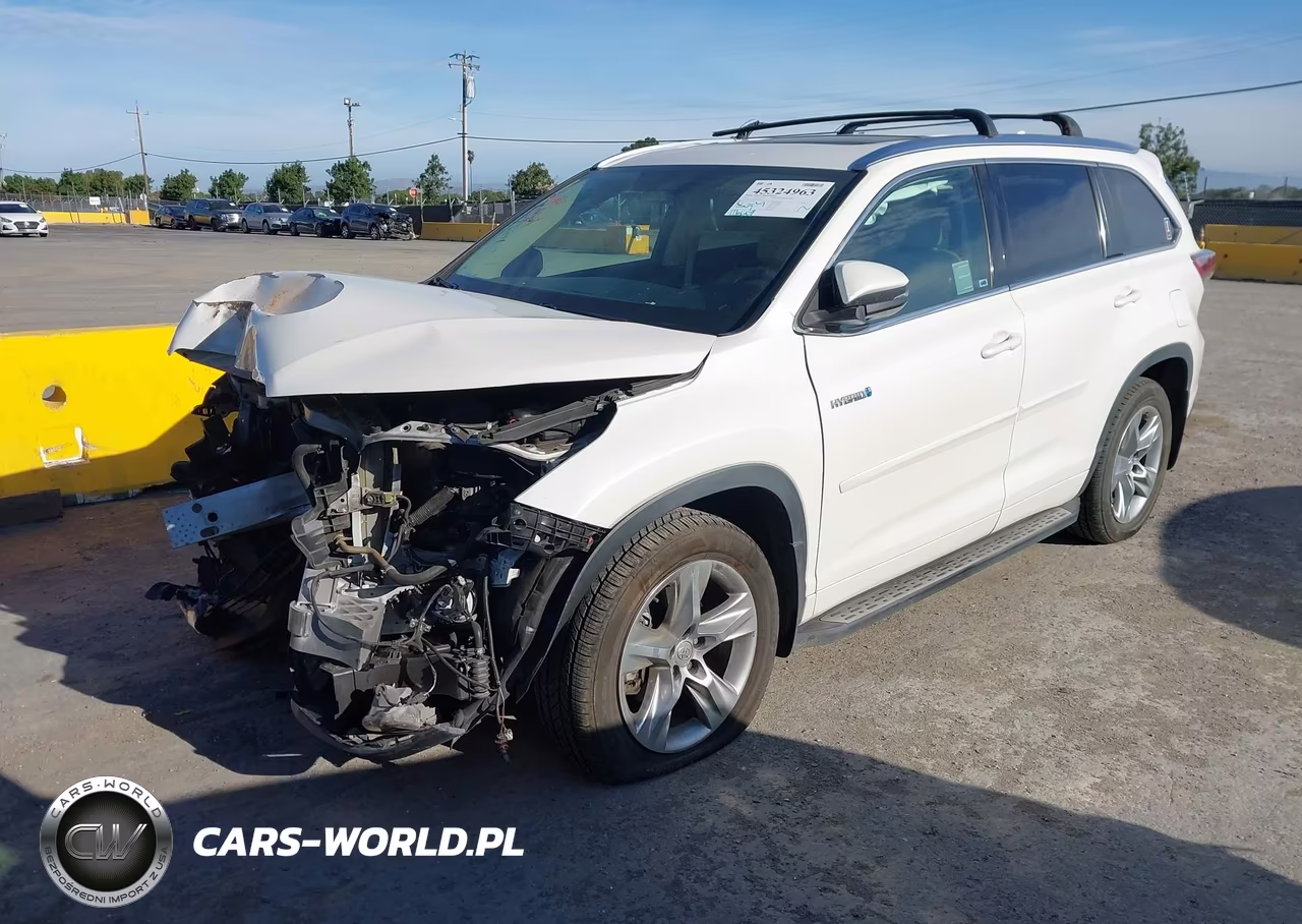 2015 Toyota Highlander Hybrid Limited VIN:5TDDCRFH9FS008467 - 2