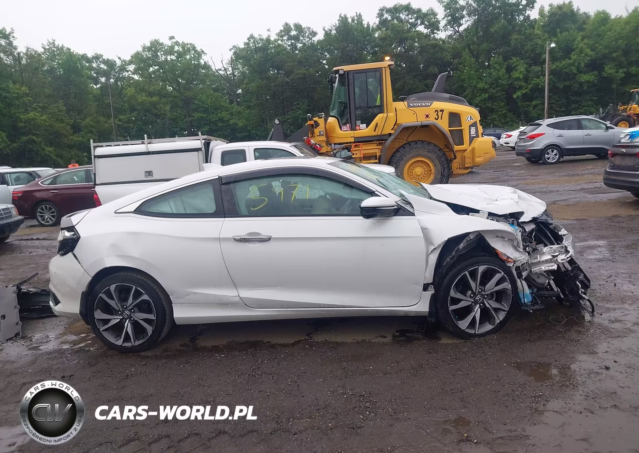 2019 Honda Civic Touring VIN:2HGFC3B93KH355971 - 12
