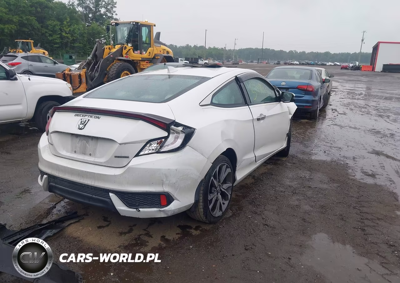 2019 Honda Civic Touring VIN:2HGFC3B93KH355971 - 4