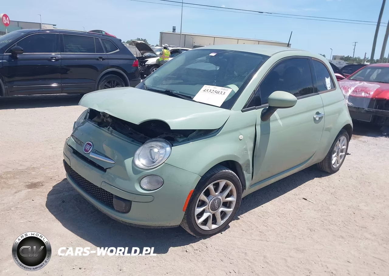 2017 Fiat 500 Pop VIN:3C3CFFKR4HT530338 - 2