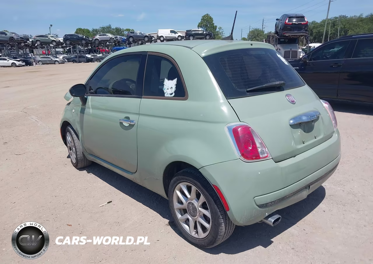 2017 Fiat 500 Pop VIN:3C3CFFKR4HT530338 - 3