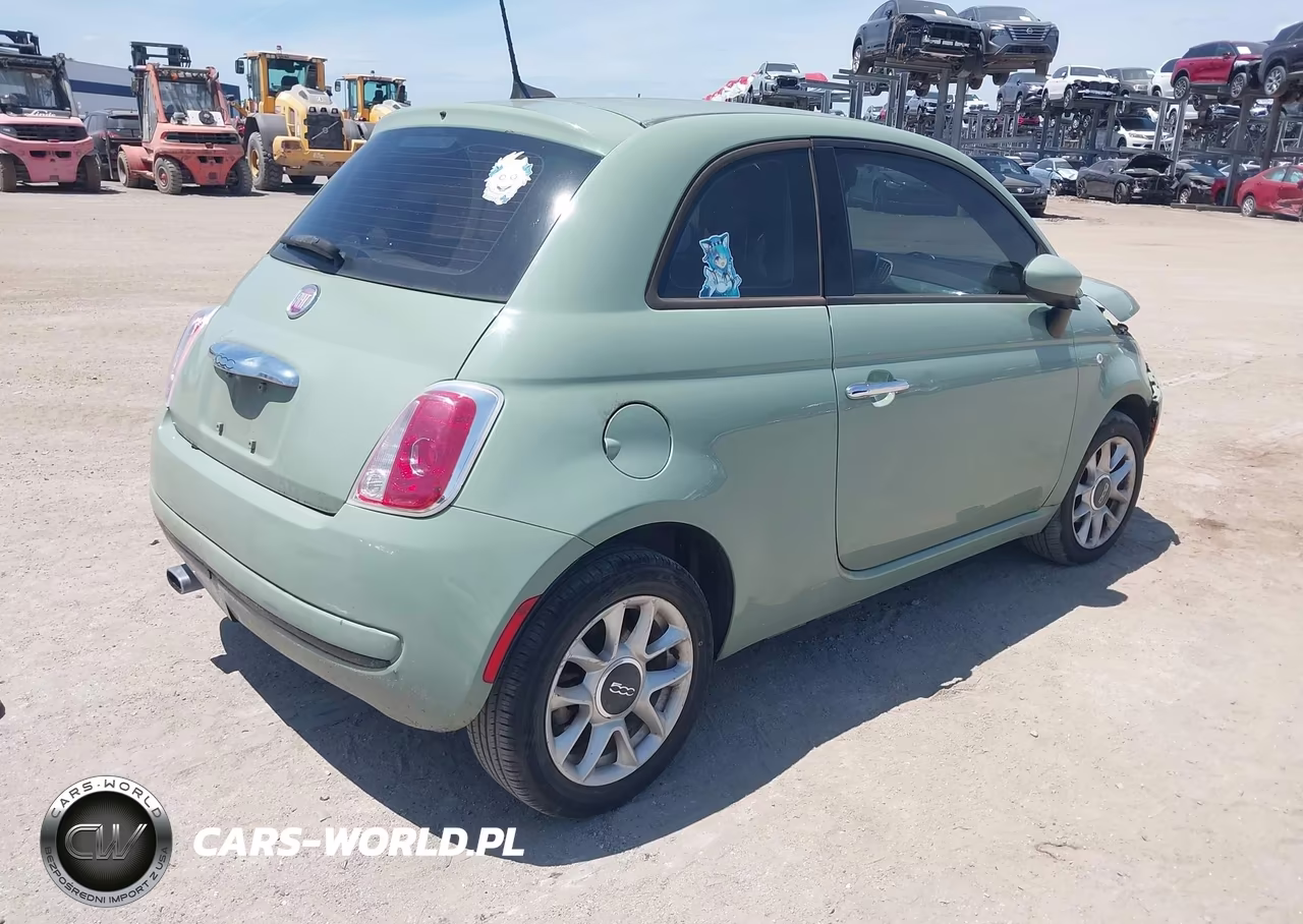 2017 Fiat 500 Pop VIN:3C3CFFKR4HT530338 - 4