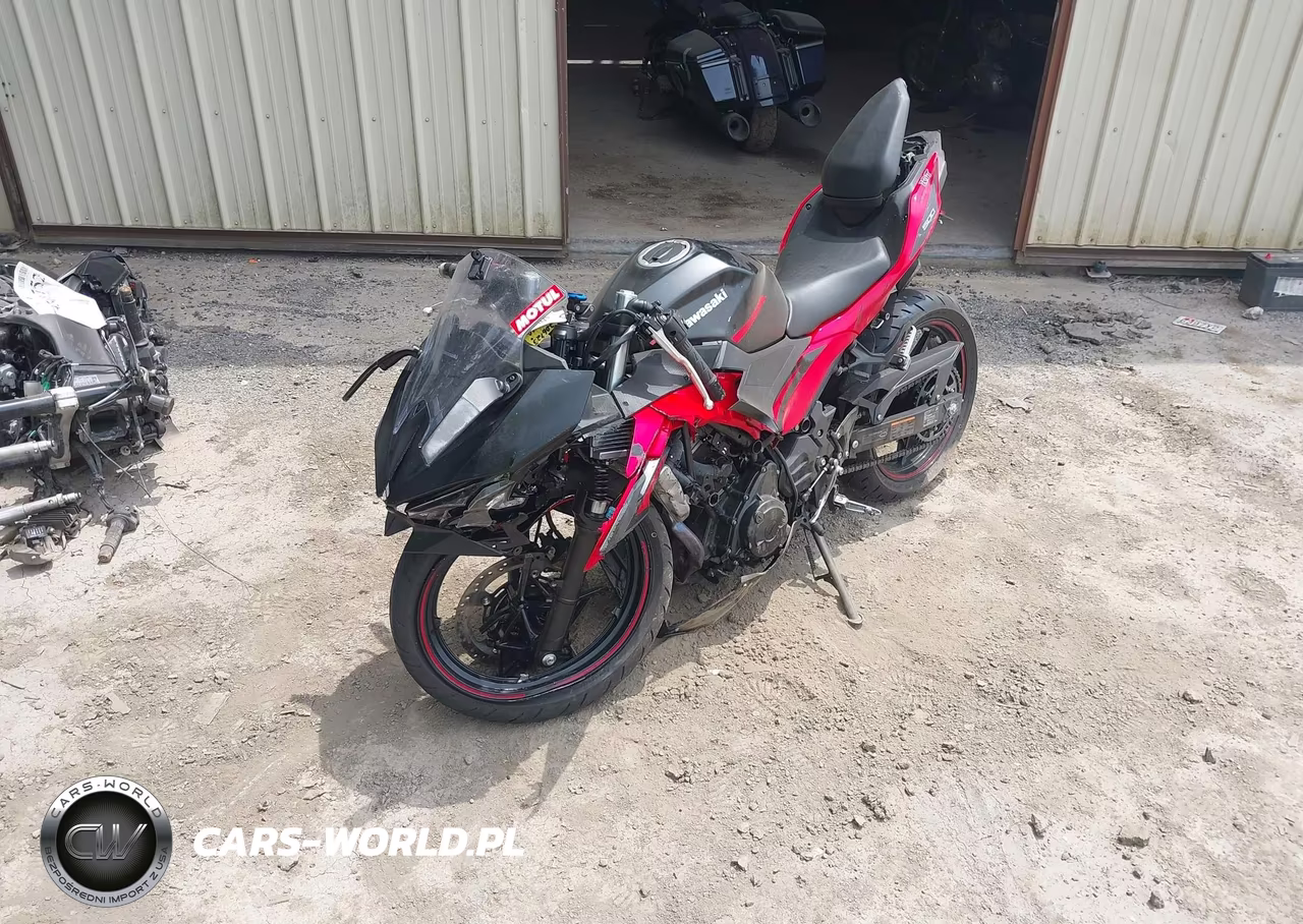 2025 Kawasaki Ex500 VIN:ML5EXGG18SDA56642 - 2