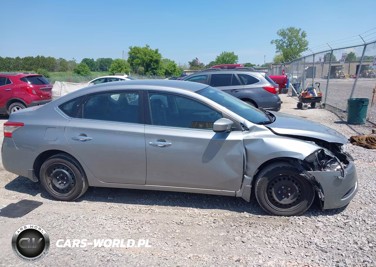 2014 Nissan Sentra Sv VIN:3N1AB7AP9EY337236 - 13