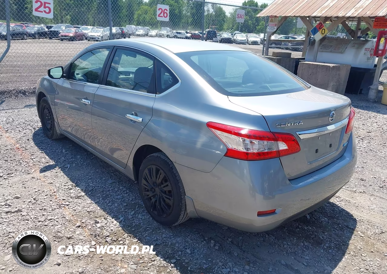2014 Nissan Sentra Sv VIN:3N1AB7AP9EY337236 - 3
