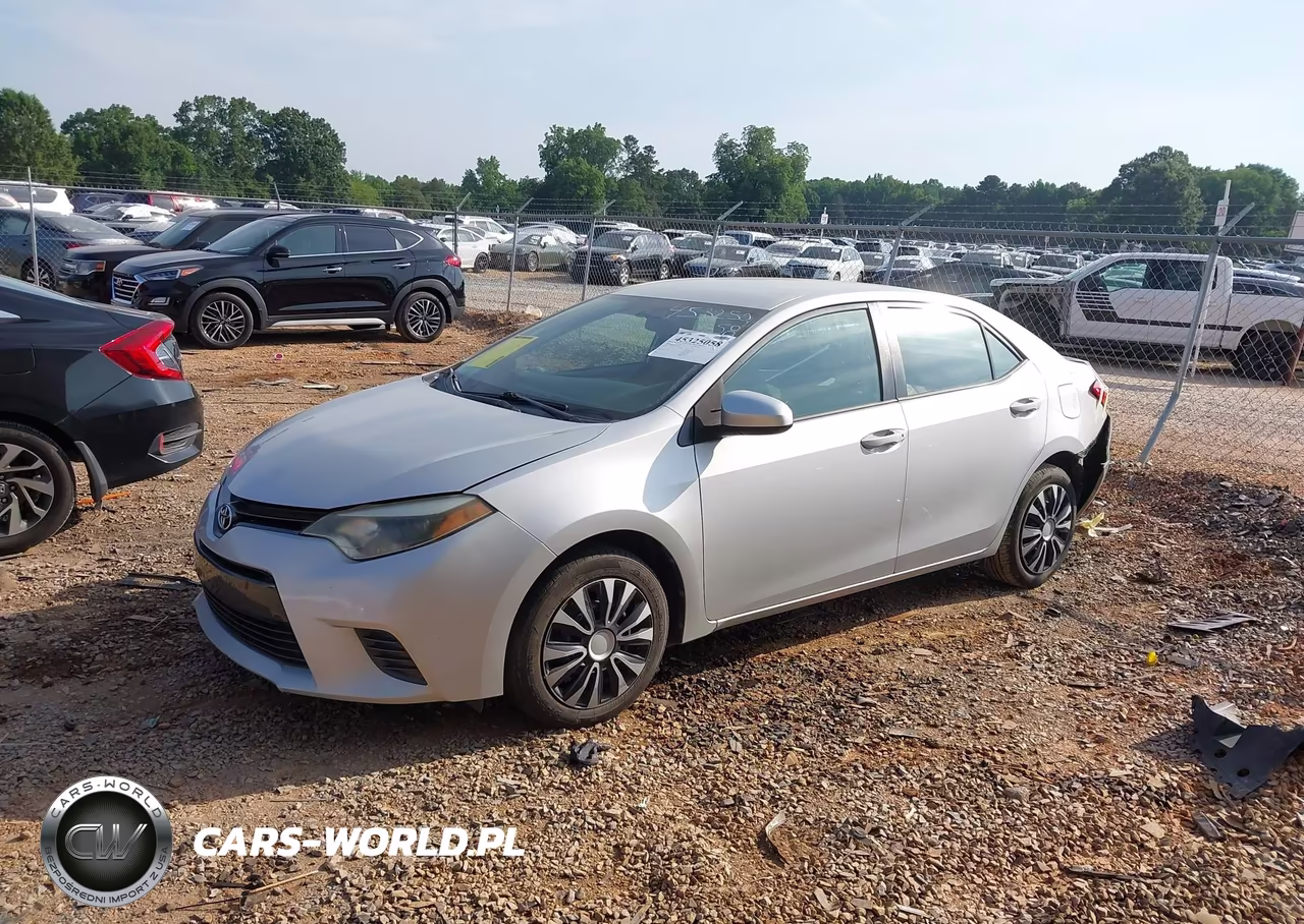 2016 Toyota Corolla Le VIN:2T1BURHE1GC590663 - 2