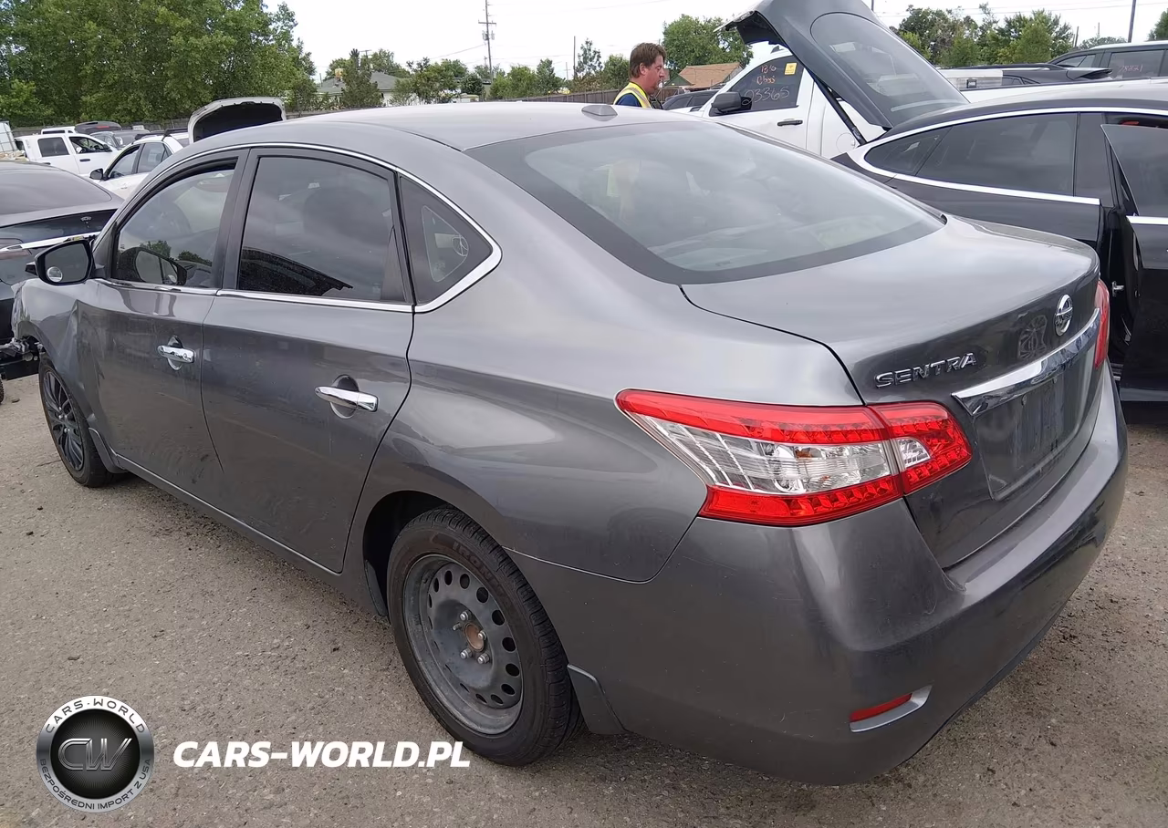 2015 Nissan Sentra Sv VIN:3N1AB7AP9FY238238 - 3