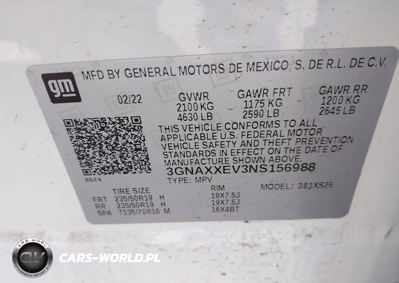 2022 Chevrolet Equinox Awd Premier VIN:3GNAXXEV3NS156988 - 9