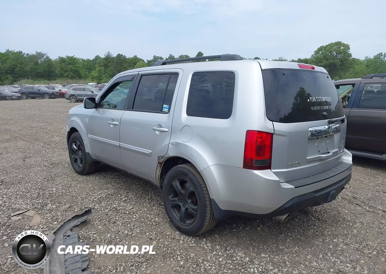 2013 Honda Pilot Ex-L VIN:5FNYF4H5XDB069729 - 3