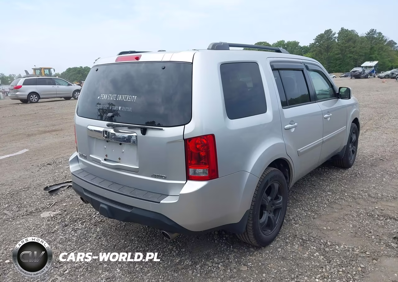 2013 Honda Pilot Ex-L VIN:5FNYF4H5XDB069729 - 4