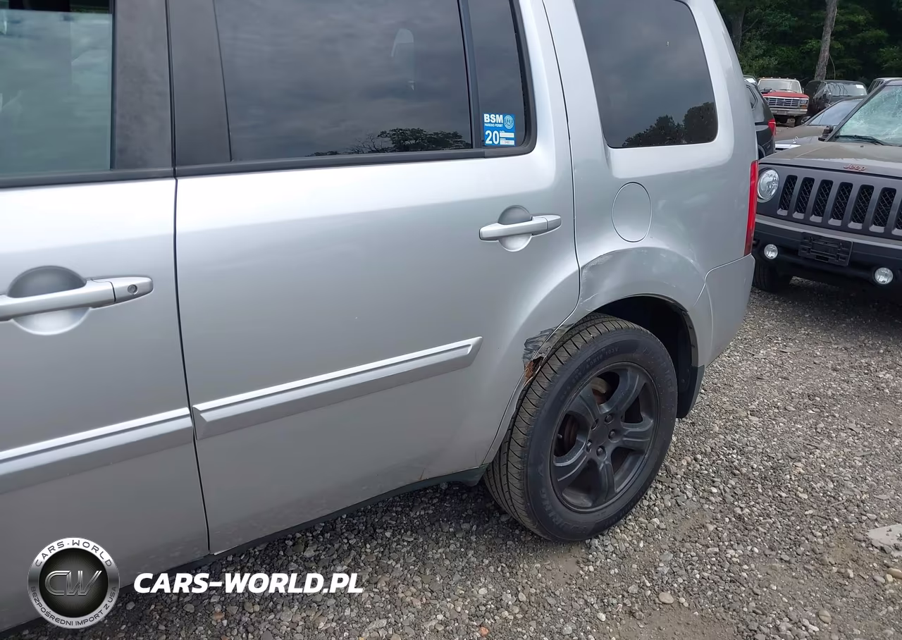 2013 Honda Pilot Ex-L VIN:5FNYF4H5XDB069729 - 6