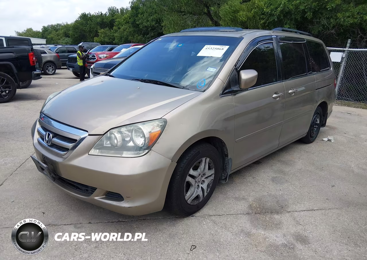 2006 Honda Odyssey Ex VIN:5FNRL38416B039844 - 2