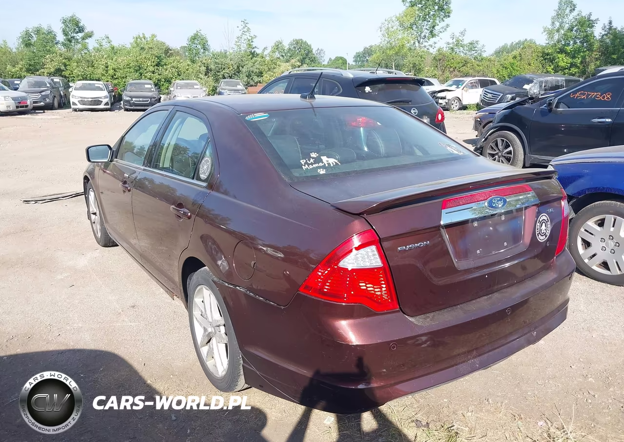 2012 Ford Fusion Sel VIN:3FAHP0JA8CR142743 - 3