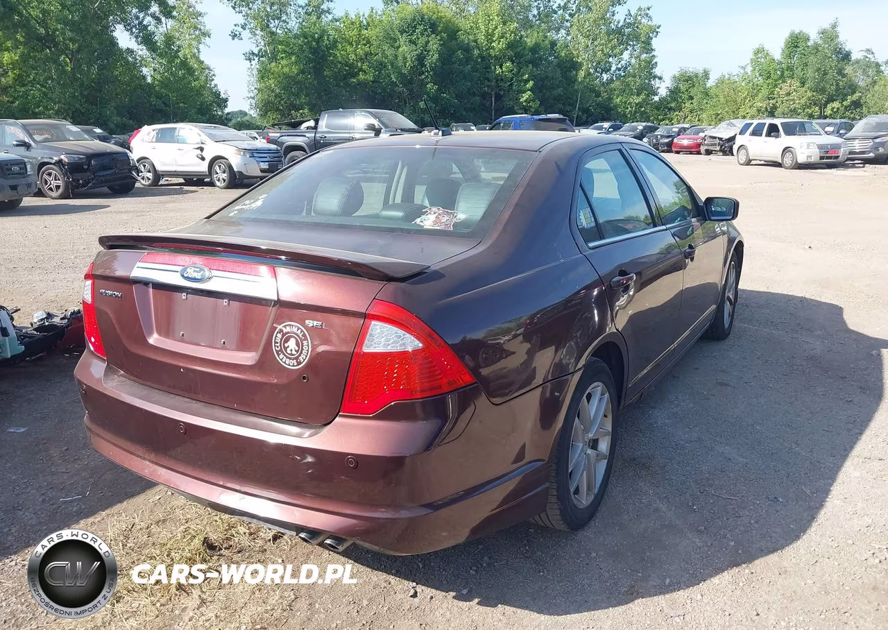 2012 Ford Fusion Sel VIN:3FAHP0JA8CR142743 - 4
