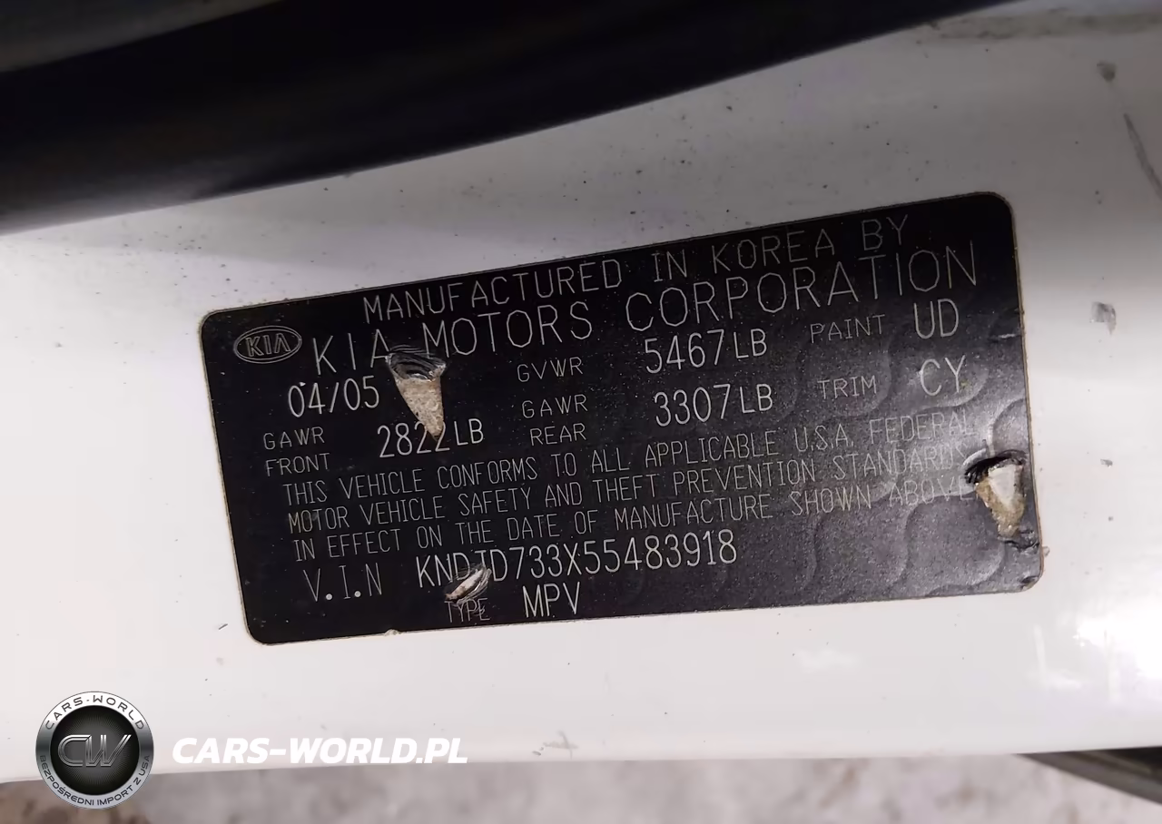 2005 Kia Sorento Ex-Lx VIN:KNDJD733X55483918 - 9
