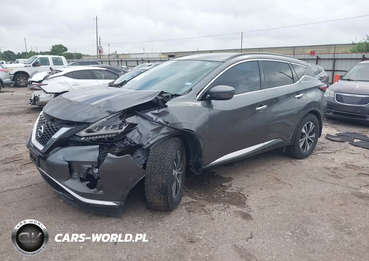 2019 Nissan Murano Sv VIN:5N1AZ2MJ8KN106240 - 2