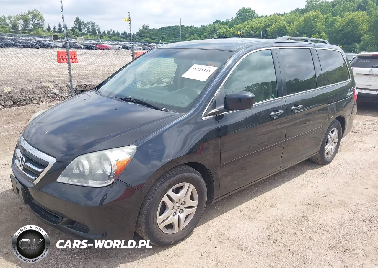 2007 Honda Odyssey Ex-L VIN:5FNRL38697B128726 - 2