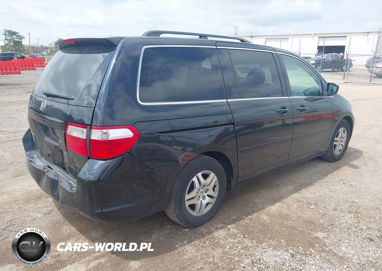 2007 Honda Odyssey Ex-L VIN:5FNRL38697B128726 - 4