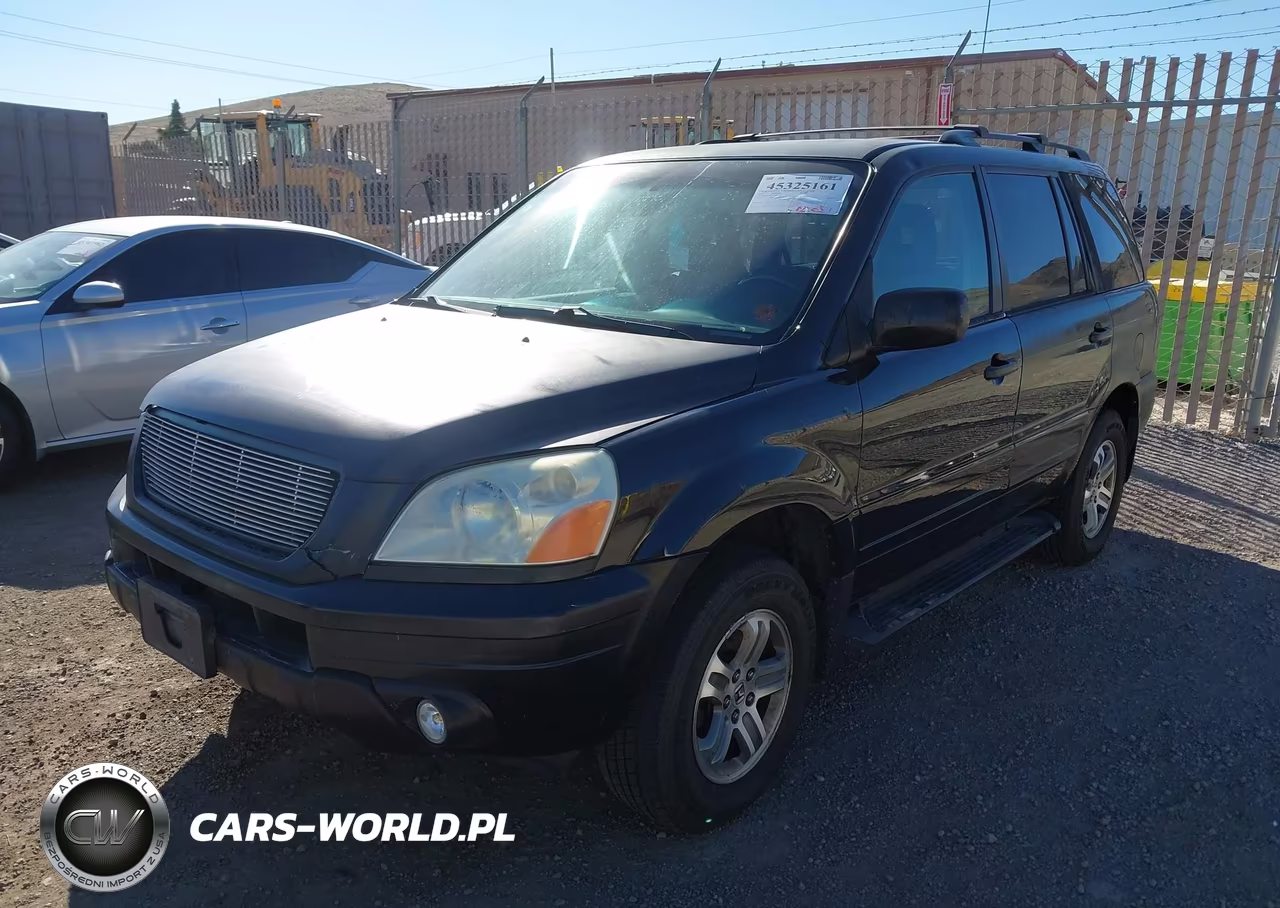 2003 Honda Pilot Ex-L VIN:2HKYF18733H501125 - 2