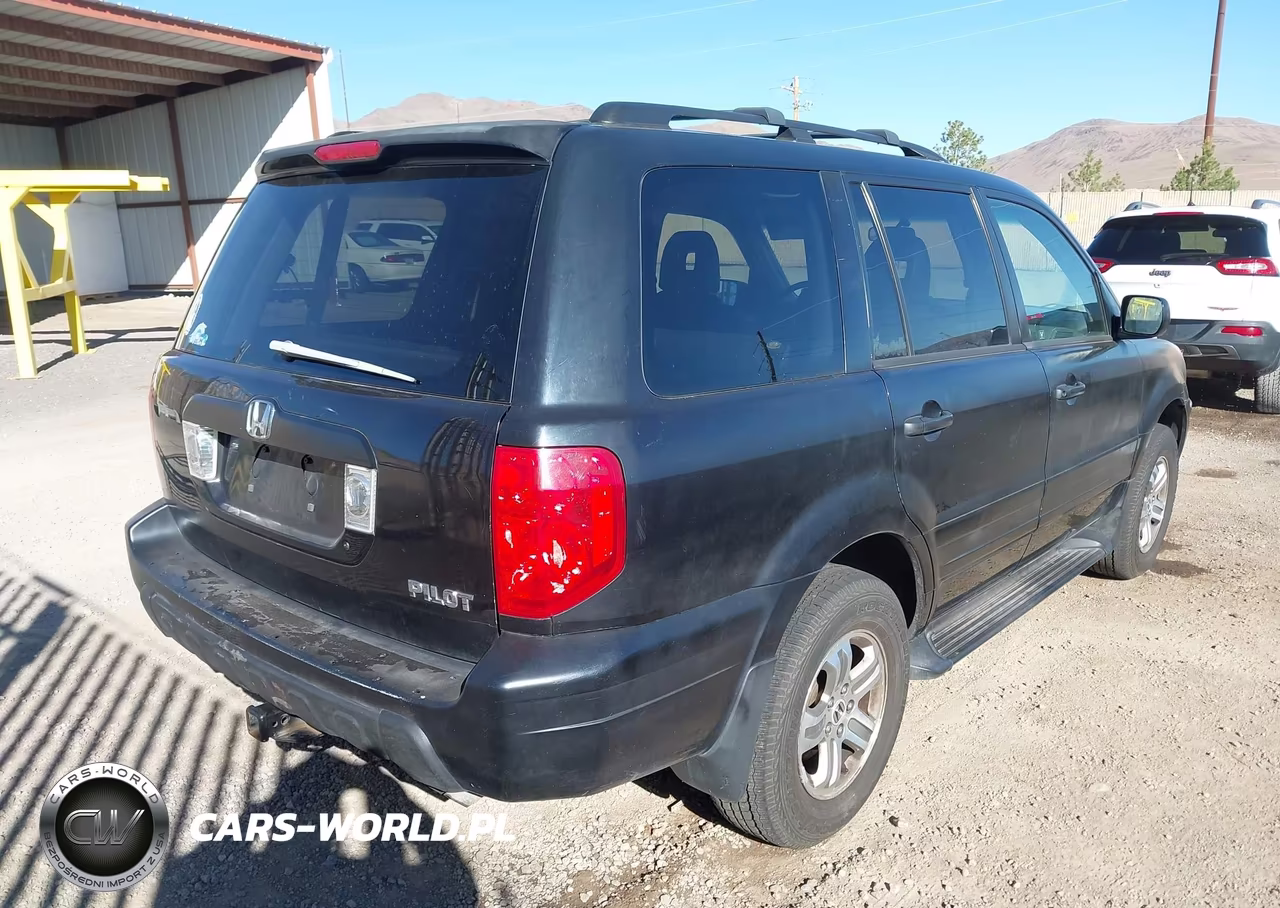 2003 Honda Pilot Ex-L VIN:2HKYF18733H501125 - 4