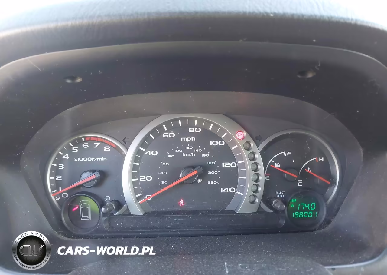 2003 Honda Pilot Ex-L VIN:2HKYF18733H501125 - 7