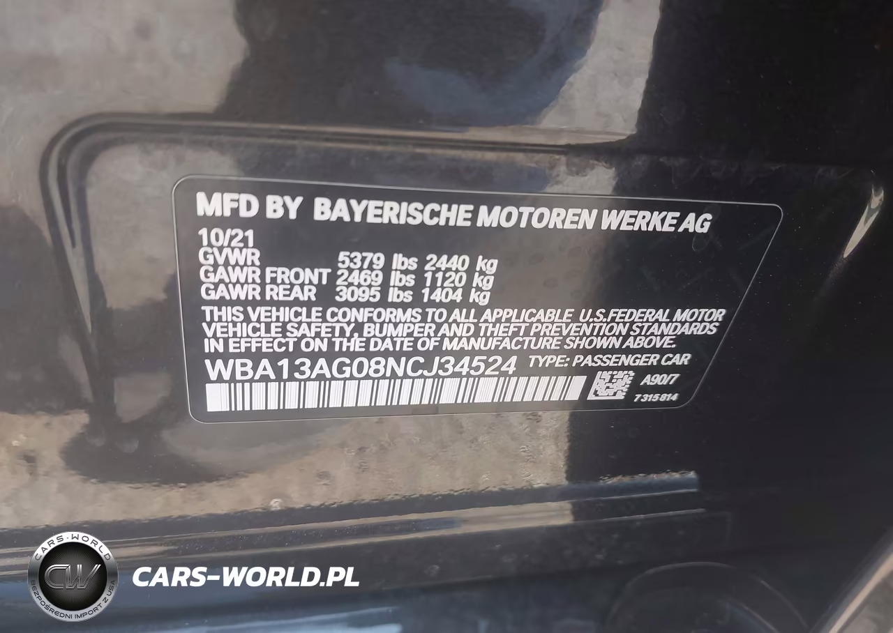 2022 BMW 530E VIN:WBA13AG08NCJ34524 - 9