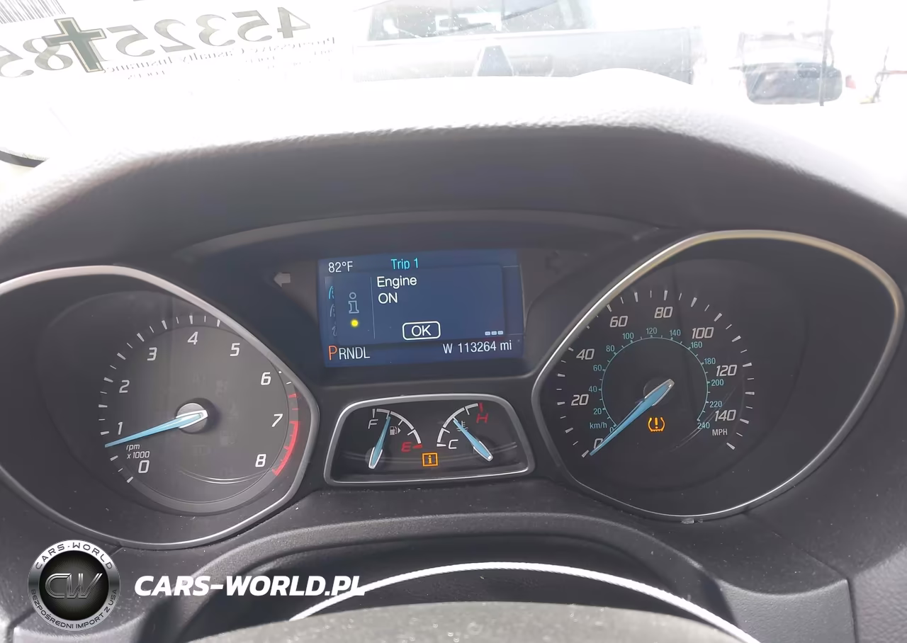 2014 Ford Focus Se VIN:1FADP3F23EL266843 - 7