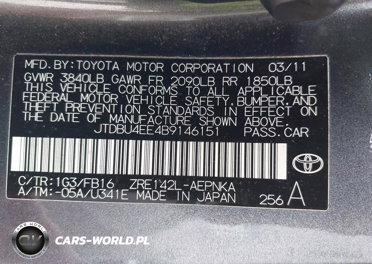 2011 Toyota Corolla Le VIN:JTDBU4EE4B9146151 - 9