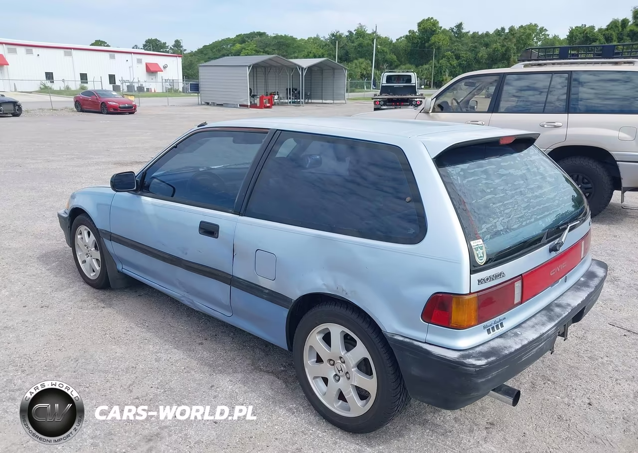 1989 Honda Civic Dx VIN:2HGED6355KH502345 - 3