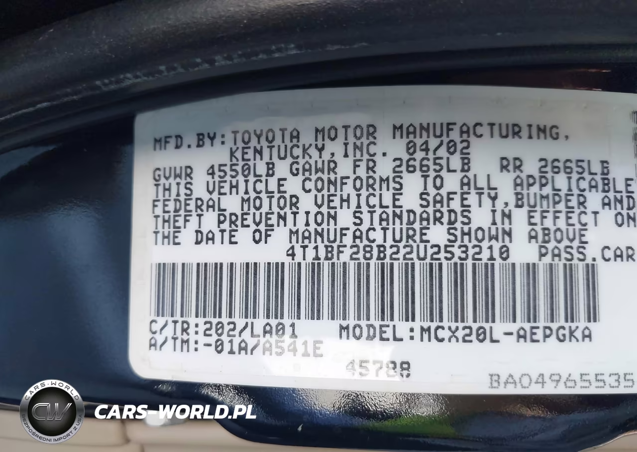 2002 Toyota Avalon Xls VIN:4T1BF28B22U253210 - 9