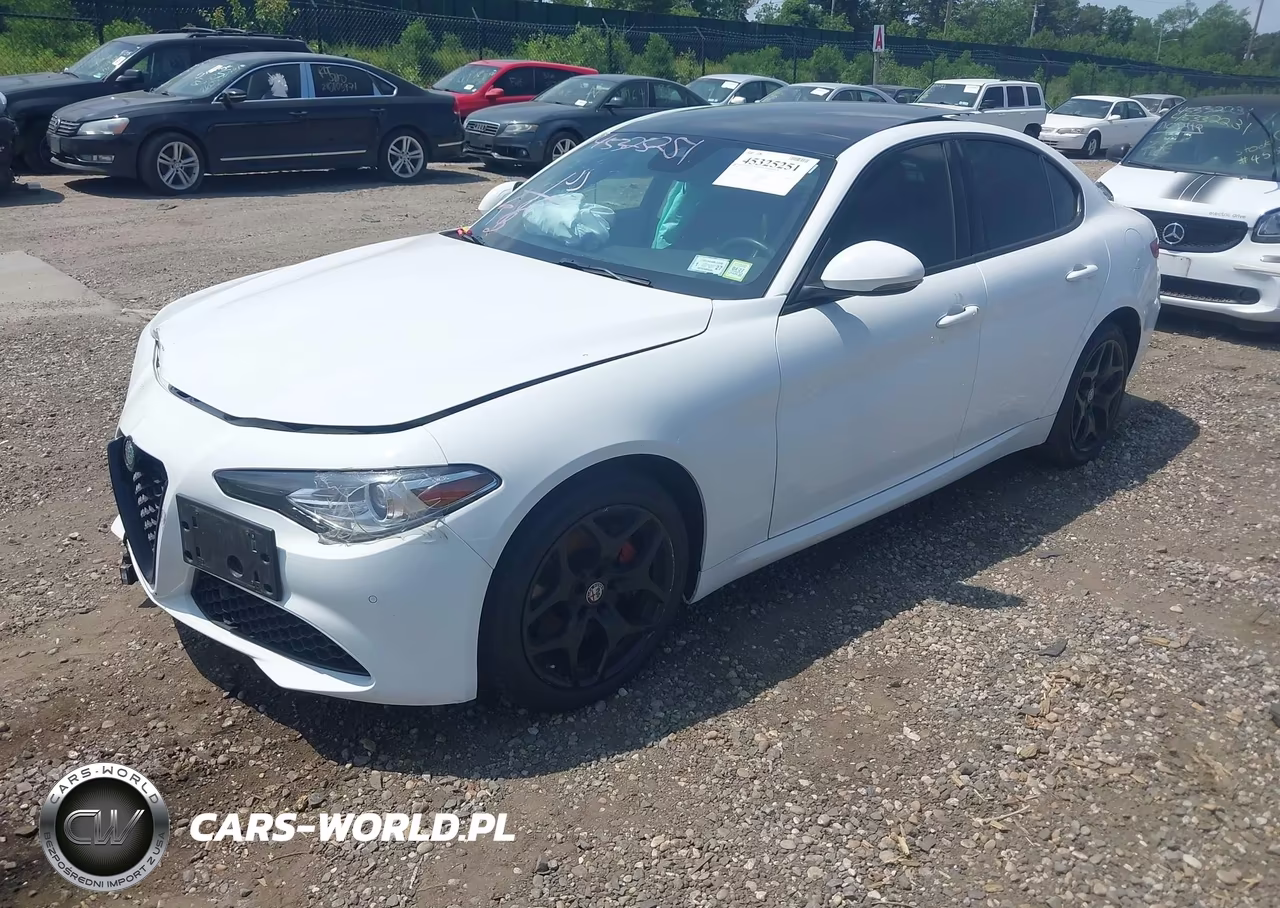 2019 Alfa Romeo Giulia Ti Awd VIN:ZARFANBN9K7622190 - 2