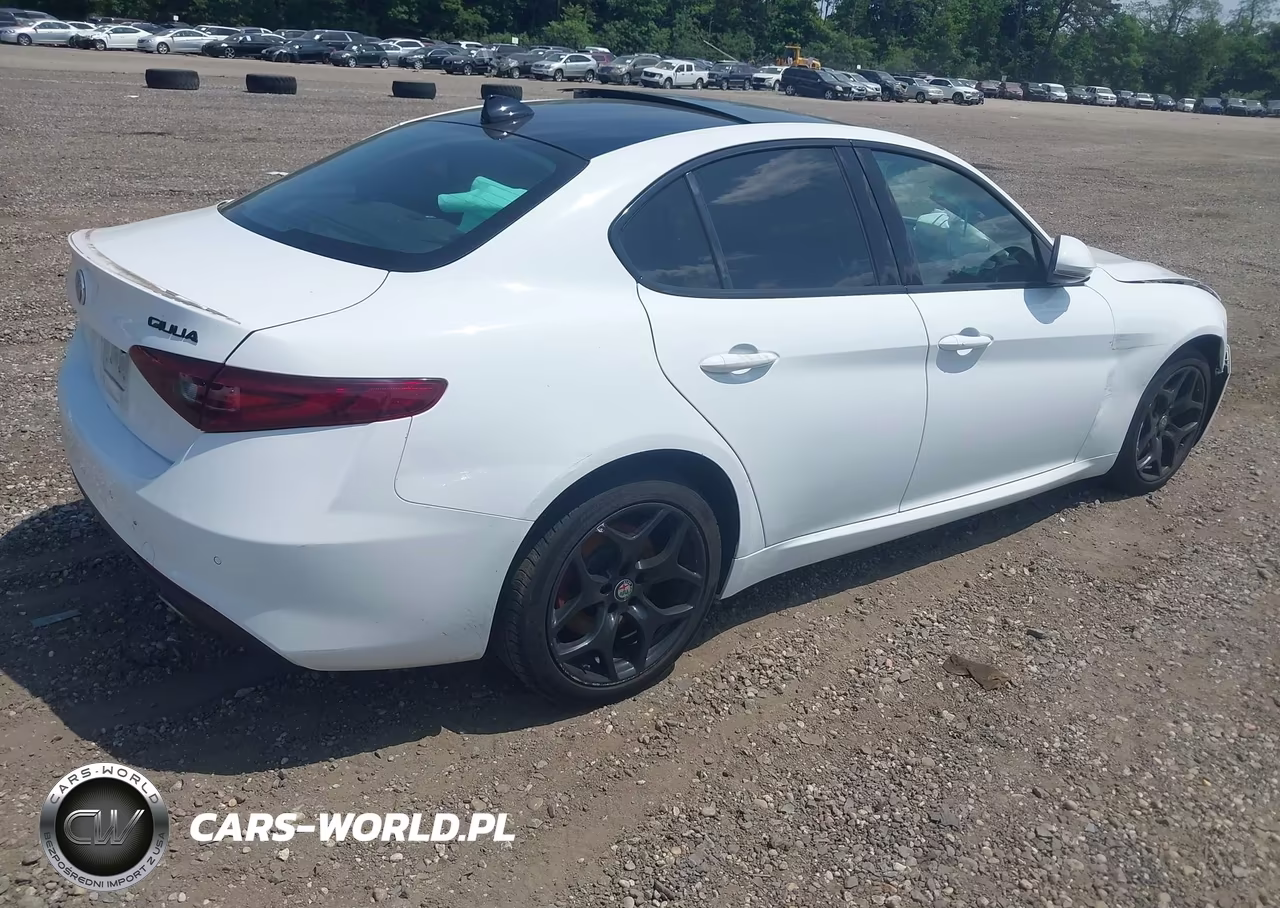 2019 Alfa Romeo Giulia Ti Awd VIN:ZARFANBN9K7622190 - 4