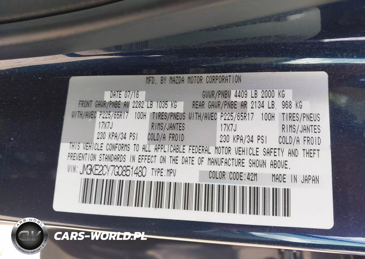 2016 Mazda Cx-5 Touring VIN:JM3KE2CY7G0851480 - 9
