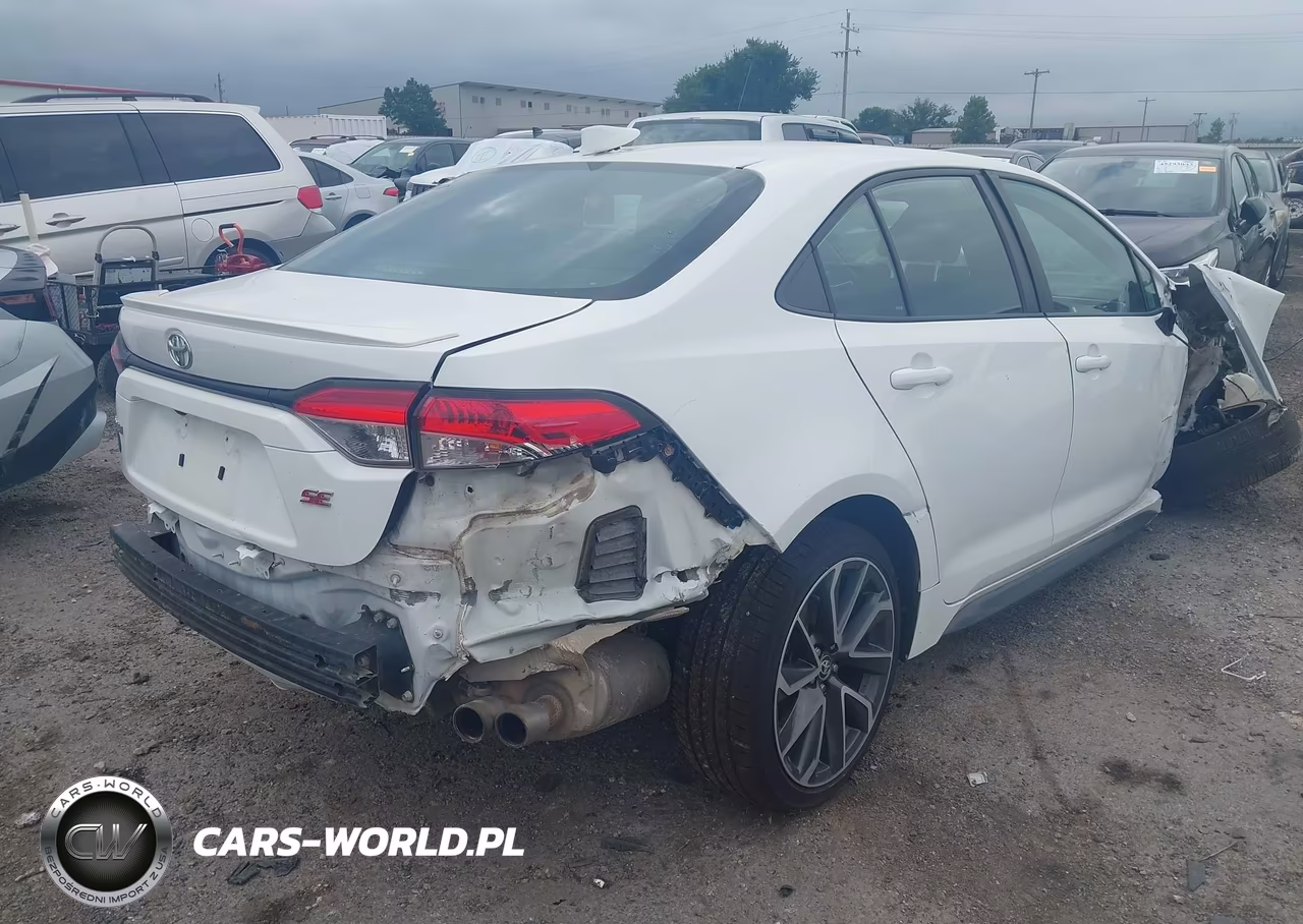 2021 Toyota Corolla Se VIN:5YFS4MCE3MP060717 - 4