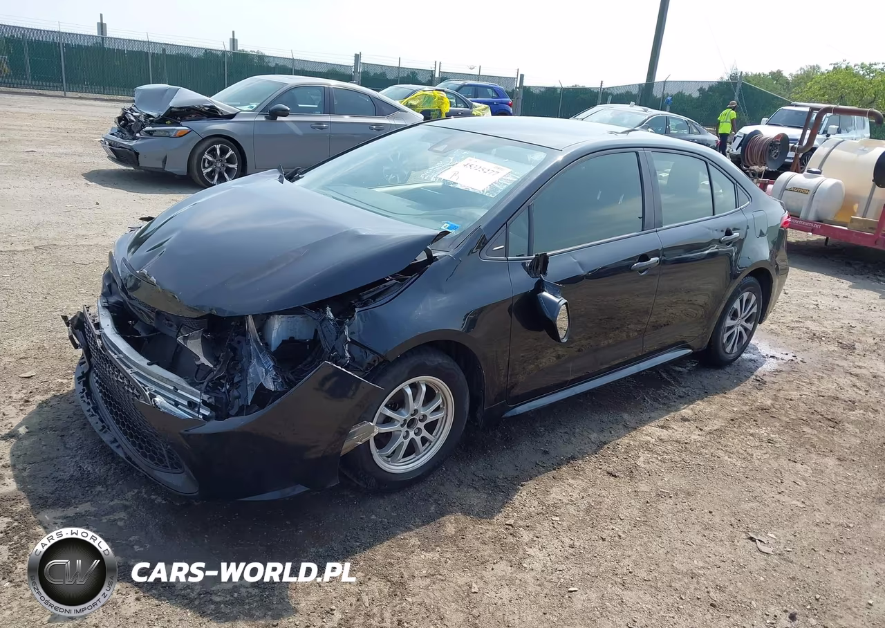 2022 Toyota Corolla Hybrid Le VIN:JTDEAMDE8NJ044216 - 2