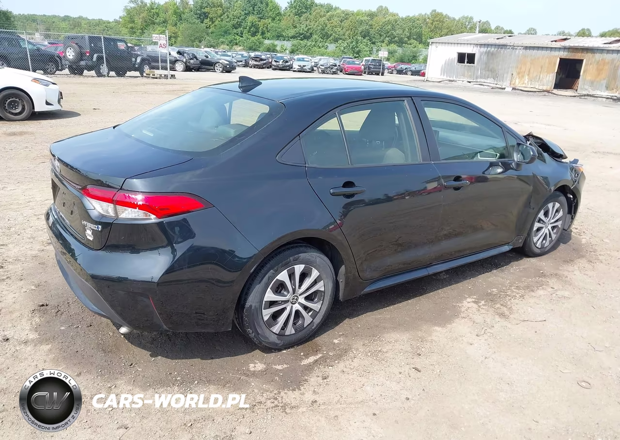 2022 Toyota Corolla Hybrid Le VIN:JTDEAMDE8NJ044216 - 4