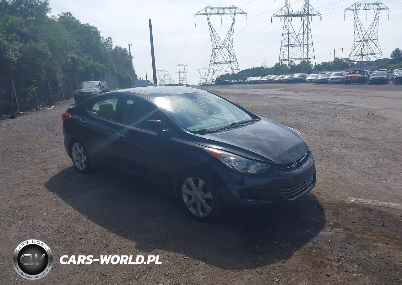 2012 Hyundai Elantra Limited (Ulsan Plant)