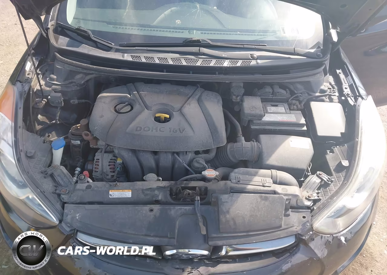 2012 Hyundai Elantra Limited (Ulsan Plant) VIN:KMHDH4AEXCU213638 - 10